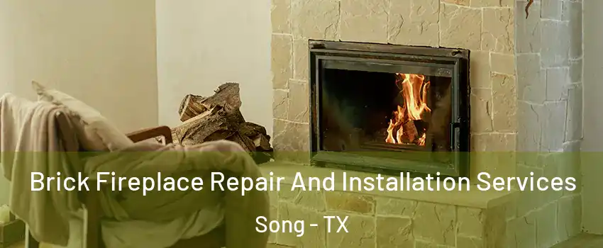 Brick Fireplace Repair And Installation Services Song - TX