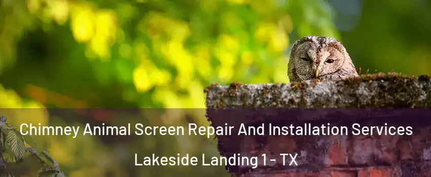 Chimney Animal Screen Repair And Installation Services Lakeside Landing 1 - TX