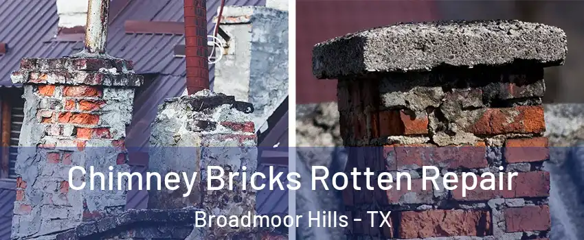 Chimney Bricks Rotten Repair Broadmoor Hills - TX