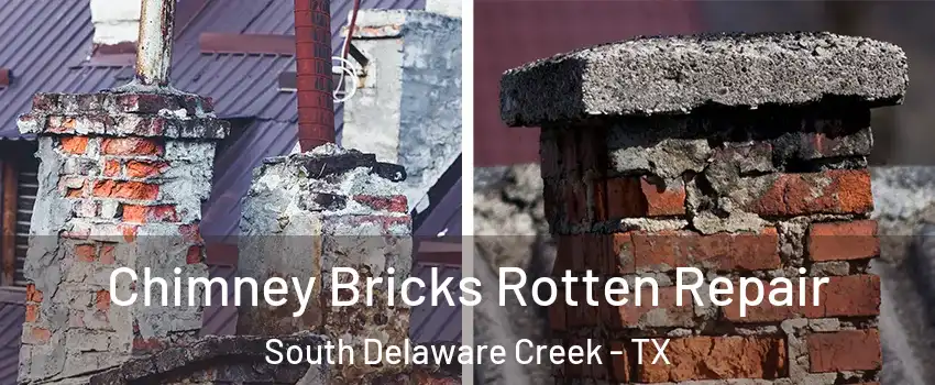 Chimney Bricks Rotten Repair South Delaware Creek - TX