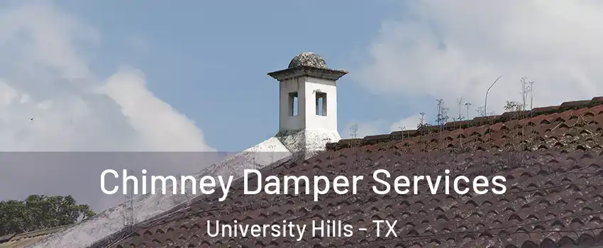 Chimney Damper Services University Hills - TX