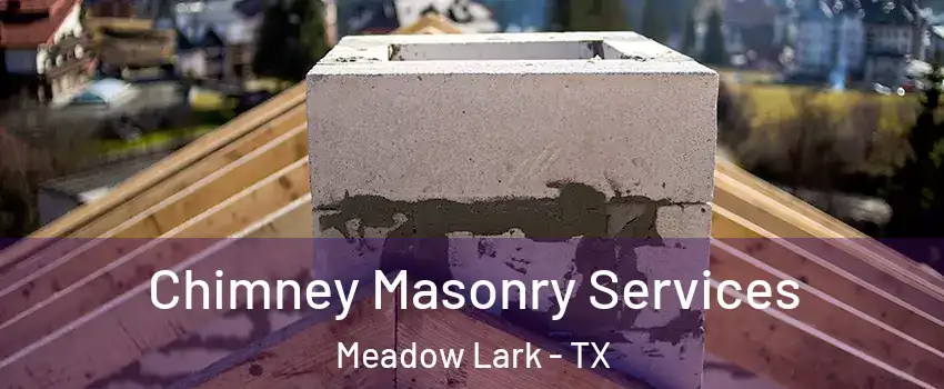 Chimney Masonry Services Meadow Lark - TX