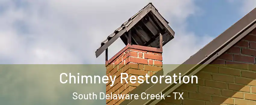 Chimney Restoration South Delaware Creek - TX