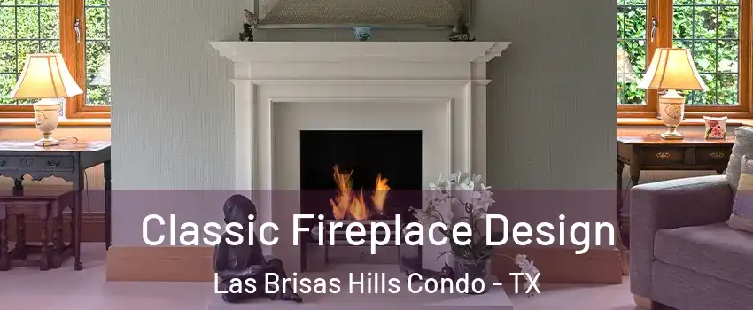 Classic Fireplace Design Las Brisas Hills Condo - TX