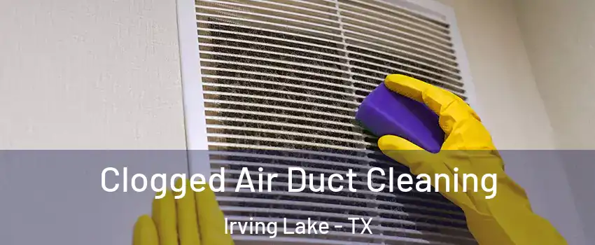 Clogged Air Duct Cleaning Irving Lake - TX