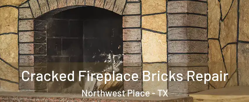 Cracked Fireplace Bricks Repair Northwest Place - TX