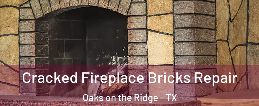 Cracked Fireplace Bricks Repair Oaks on the Ridge - TX