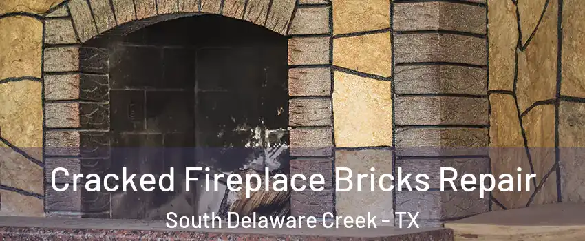 Cracked Fireplace Bricks Repair South Delaware Creek - TX