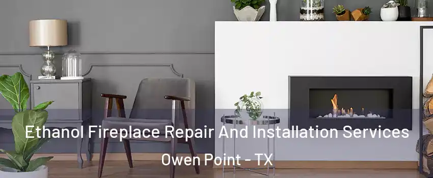 Ethanol Fireplace Repair And Installation Services Owen Point - TX