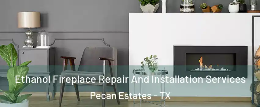Ethanol Fireplace Repair And Installation Services Pecan Estates - TX