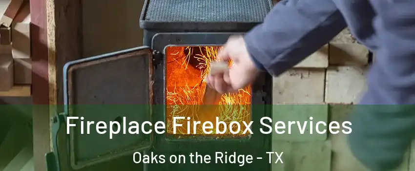 Fireplace Firebox Services Oaks on the Ridge - TX