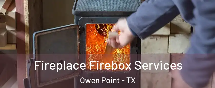 Fireplace Firebox Services Owen Point - TX