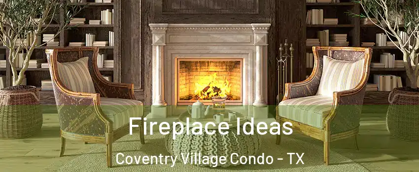 Fireplace Ideas Coventry Village Condo - TX