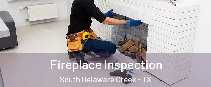 Fireplace Inspection South Delaware Creek - TX