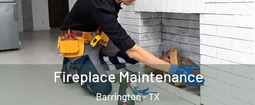 Fireplace Maintenance Barrington - TX