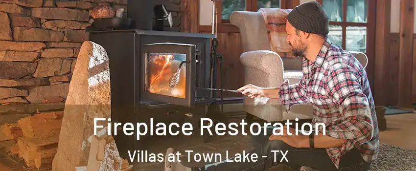 Fireplace Restoration Villas at Town Lake - TX
