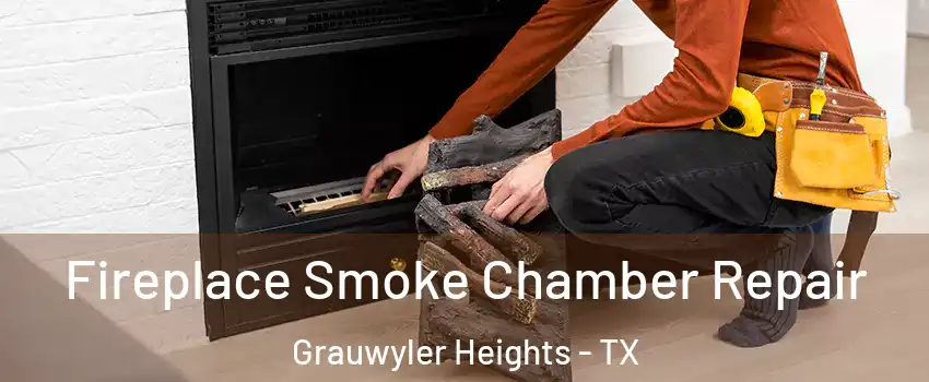 Fireplace Smoke Chamber Repair Grauwyler Heights - TX