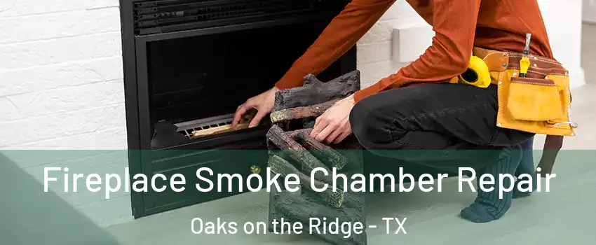 Fireplace Smoke Chamber Repair Oaks on the Ridge - TX