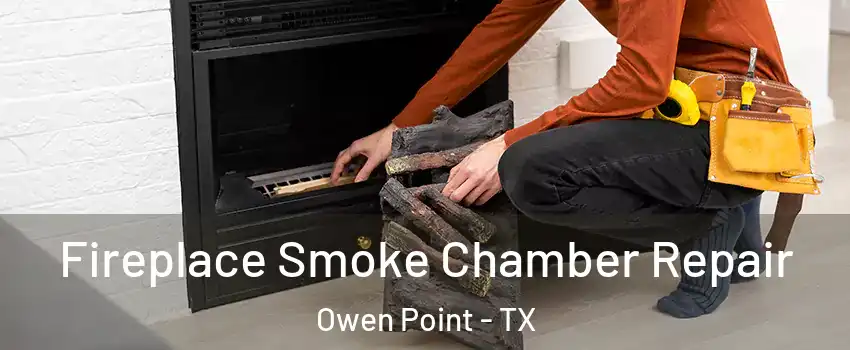 Fireplace Smoke Chamber Repair Owen Point - TX