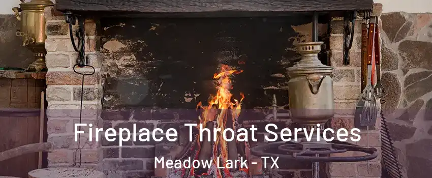 Fireplace Throat Services Meadow Lark - TX