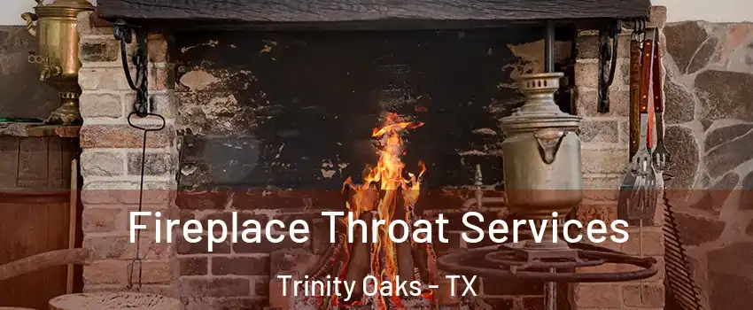 Fireplace Throat Services Trinity Oaks - TX
