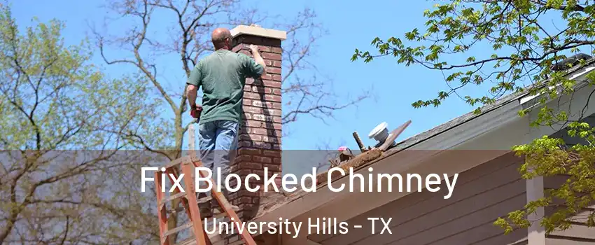 Fix Blocked Chimney University Hills - TX