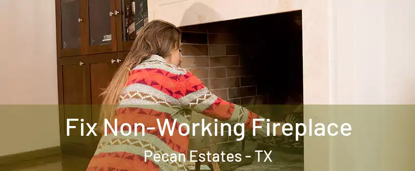 Fix Non-Working Fireplace Pecan Estates - TX