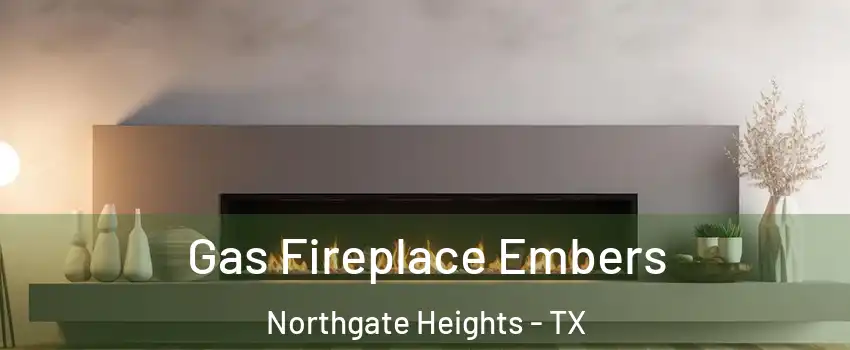 Gas Fireplace Embers Northgate Heights - TX