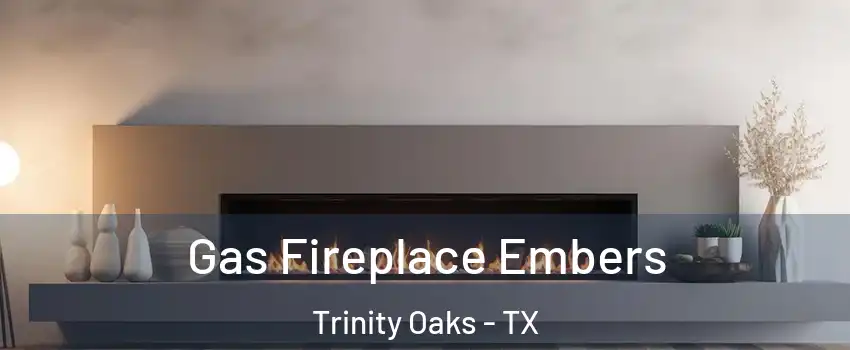 Gas Fireplace Embers Trinity Oaks - TX