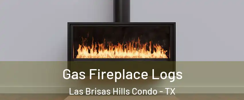 Gas Fireplace Logs Las Brisas Hills Condo - TX