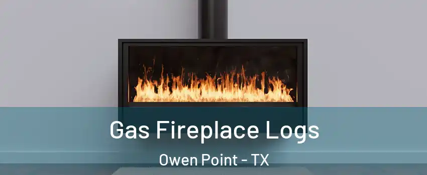 Gas Fireplace Logs Owen Point - TX