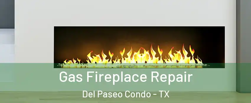Gas Fireplace Repair Del Paseo Condo - TX