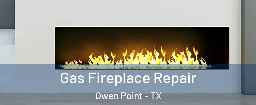 Gas Fireplace Repair Owen Point - TX
