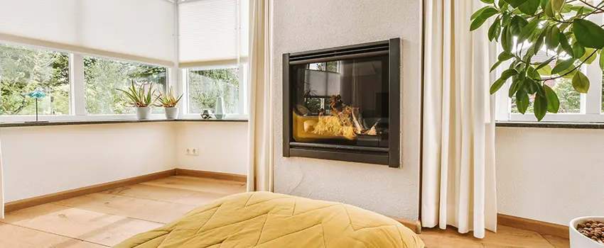 Residential Fireplace Ceramic Glass Installation in High Point Estates, TX