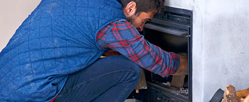 Gas Fireplace Inspection in High Point Estates, Texas