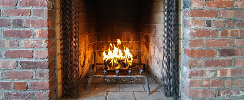 Repairing Damaged Fireplace Tiles in High Point Estates, Texas