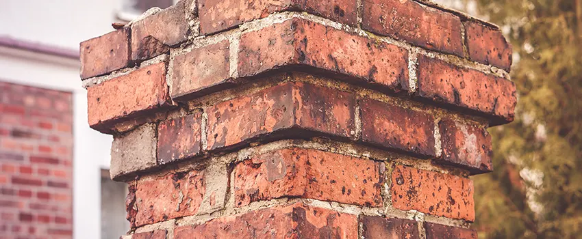Cracked Chimney Bricks Repair Cost in Pecan Estates, Texas