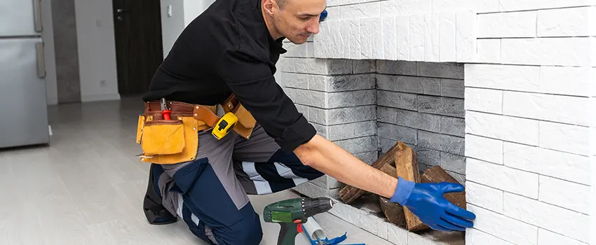 Fireplace Damaged Damper Frame Repair Services in High Point Estates, Texas