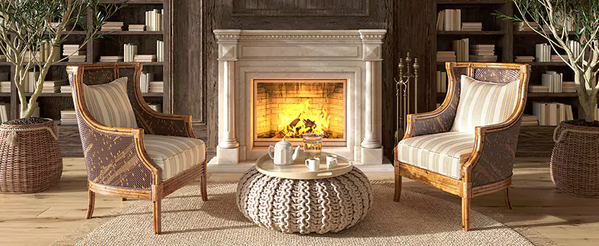 Mendota Hearth Fireplace Heat Management Inspection in High Point Estates, TX