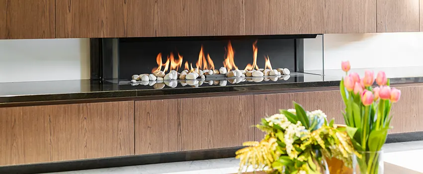 Double-height Fireplace Design Refurbishment in Pecan Estates, Texas