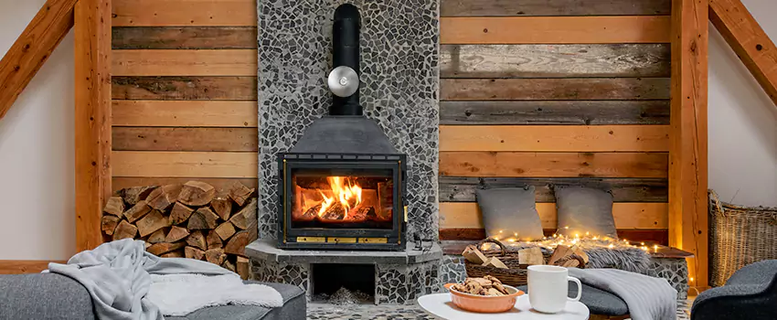 Thelin Hearth Products Direct Vent Gas Stove Fireplace Inspection in Pecan Estates, Texas