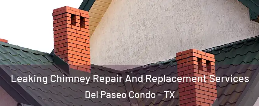 Leaking Chimney Repair And Replacement Services Del Paseo Condo - TX