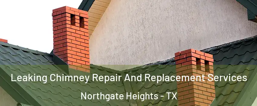 Leaking Chimney Repair And Replacement Services Northgate Heights - TX