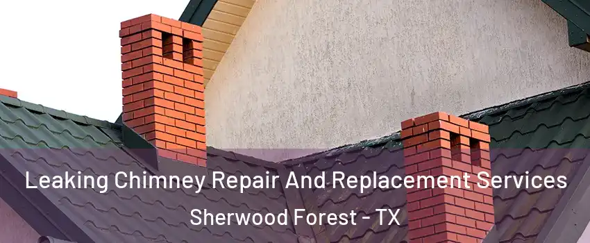 Leaking Chimney Repair And Replacement Services Sherwood Forest - TX