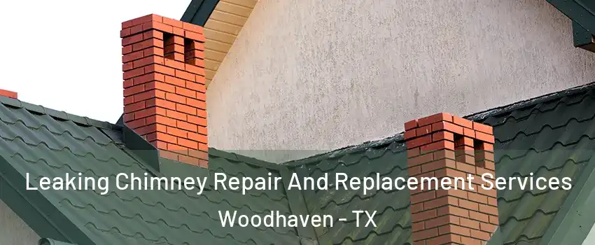 Leaking Chimney Repair And Replacement Services Woodhaven - TX