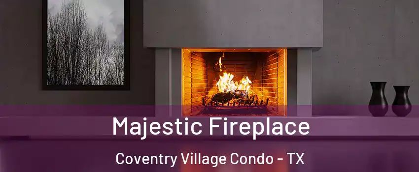 Majestic Fireplace Coventry Village Condo - TX