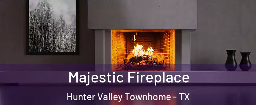 Majestic Fireplace Hunter Valley Townhome - TX