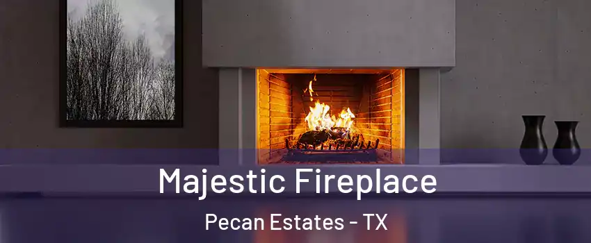 Majestic Fireplace Pecan Estates - TX