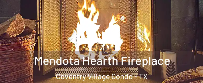 Mendota Hearth Fireplace Coventry Village Condo - TX