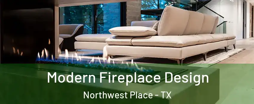 Modern Fireplace Design Northwest Place - TX